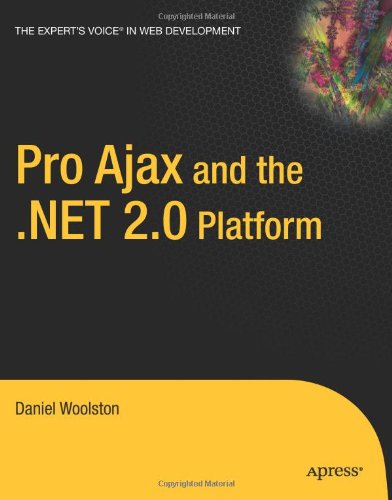 Pro Ajax And The Net 20 Platform 1st Edition Daniel Woolston