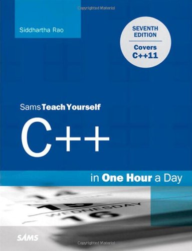 Sams Teach Yourself C In One Hour A Day 7th Edition Siddhartha Rao