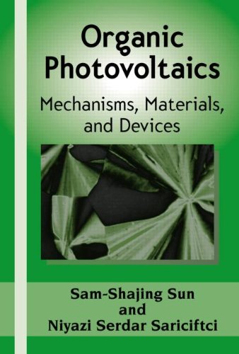 Organic Photovoltaics Mechanisms Materials And Devices 1st Edition Samshajing Sun