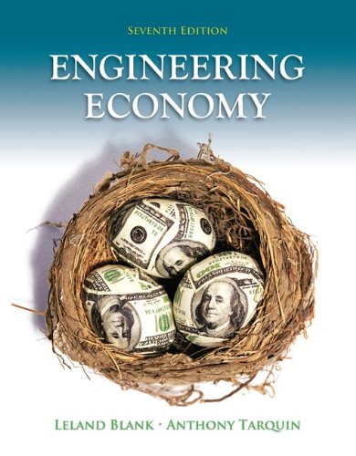 Engineering Economy 7th Edition Leland Blank Anthony Tarquin