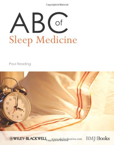 Abc Of Sleep Medicine 1st Edition Paul Reading