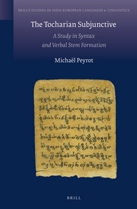 The Tocharian Subjunctive A Study In Syntax And Verbal Stem Formation Michal Peyrot