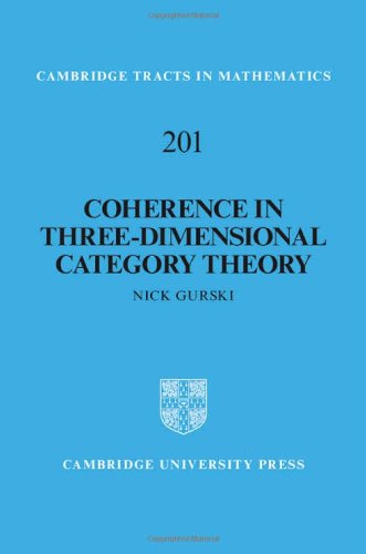 Coherence In Threedimensional Category Theory Nick Gurski