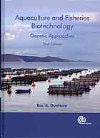 Aquaculture And Fisheries Biotechnology Genetic Approaches 2nd Ed Rex A Dunham