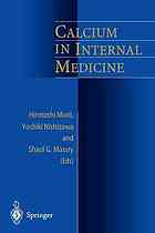 Calcium In Internal Medicine 1st Edition H Morii K Matsumoto