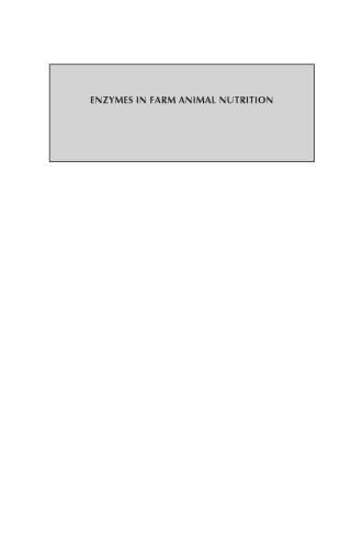 Enzymes In Farm Animal Nutrition Michael Richard Bedford Gary G Partridge