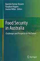 Food Security In Australia Challenges And Prospects For The Future 1st Edition Quentin Farmarbowers