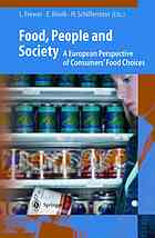 Food People And Society A European Perspective Of Consumers Food Choices 1st Edition Hendrik N J Schifferstein