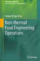 Nonthermal Food Engineering Operations 1st Edition Enrique Ortegarivas Auth