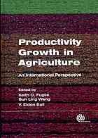 Productivity Growth In Agriculture An International Perspective Keith O Fuglie