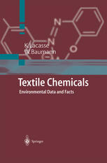 Textile Chemicals Environmental Data And Facts 1st Edition Dr Katia Lacasse