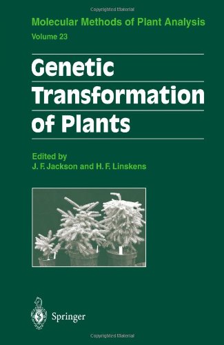 Genetic Transformation Of Plants 1st Edition E R Gold Auth
