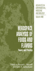 Headspace Analysis Of Foods And Flavors Theory And Practice 1st Edition Russell Rouseff