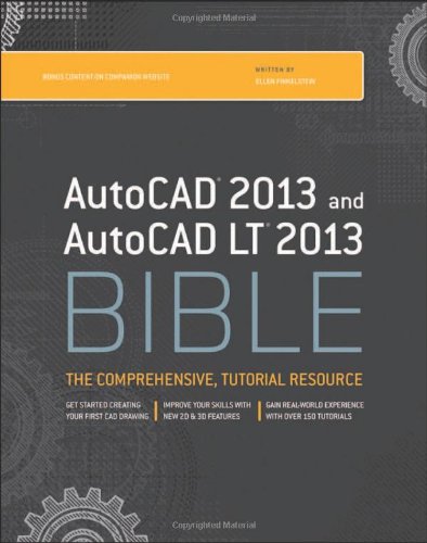 Autocad 2013 And Autocad Lt 2013 Bible Ellen Finkelstein