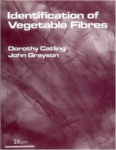 Identification Of Vegetable Fibres Dorothy Catling John Grayson
