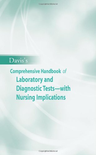 Daviss Comprehensive Handbook Of Laboratory And Diagnostic Tests With Nursing Implications 3rd Edition Anne M Van Leeuwen