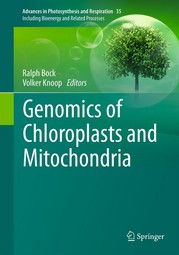 Genomics Of Chloroplasts And Mitochondria 1st Edition Michael W Gray