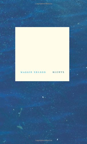 Bluets First Edition Maggie Nelson