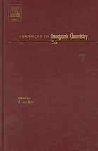 Advances In Inorganic Chemistry R Van Eldik Eds