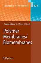 Polymer Membranesbiomembranes 1st Edition Han Zhang James R Joubert