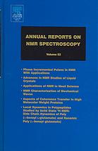 Annual Reports On Nmr Spectroscopy 53 Ga Webb Eds