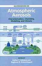 Atmospheric Aerosols Characterization Chemistry Modeling And Climate Kalliat T Valsaraj And Raghava R Kommalapati Eds