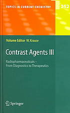 Contrast Agents Iii Krause W