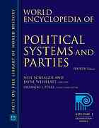 World Encyclopedia Of Political Systems And Parties 4th Ed Edited By George E Delury