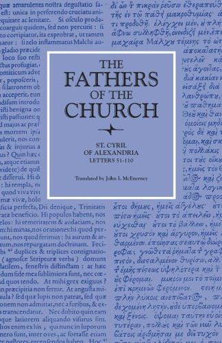 Letters 51110 Saint Cyril Of Alexandria