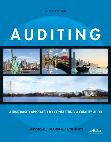 Auditing A Riskbased Approach To Conducting A Quality Audit 9th Edition Karla Johnstone