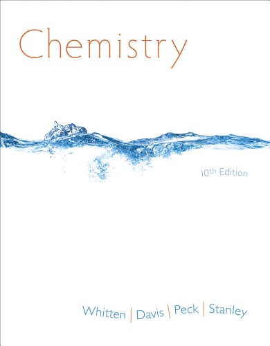 Chemistry 10th Edition Kenneth W Whitten Raymond E Davis Larry Peck
