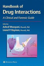 Handbook Of Drug Interactions A Clinical And Forensic Guide 1st Edition David E Moody Phd Auth