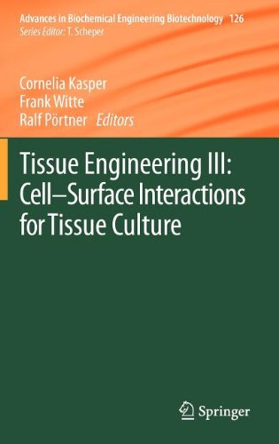 Tissue Engineering Iii Cell Surface Interactions For Tissue Culture 1st Edition J S Hayes