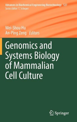 Genomics And Systems Biology Of Mammalian Cell Culture 1st Edition Frank Stahl
