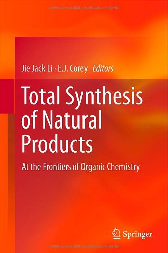 Total Synthesis Of Natural Products At The Frontiers Of Organic Chemistry 1st Edition Kevin M Peese