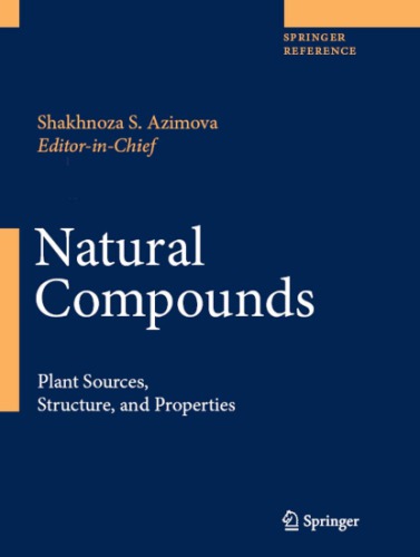 Natural Compounds Triterpene Glycosides Part 1 And Part 2 Shakhnoza S Azimova