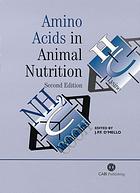 Amino Acids In Animal Nutrition 2nd Ed J P Felix Dmello