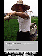 Chinas Past Chinas Future Energy Food Environment Vaclav Smil