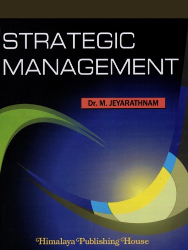 Strategic Management M Jeyarathmm