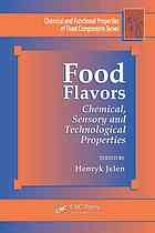 Food Flavors Chemical Sensory And Technological Properties Henryk Jelen