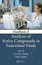 Handbook Of Analysis Of Active Compounds In Functional Foods Leo M L Nollet Fidel Toldra