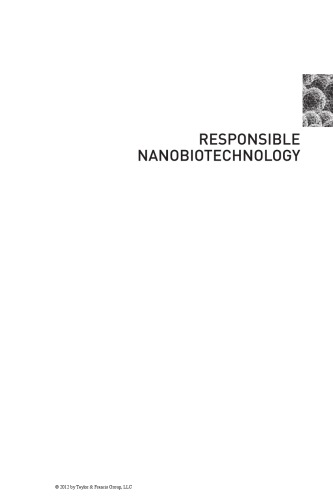 Responsible Nanobiotechnology Philosophy And Ethics Armin Grunwald