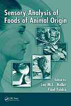 Sensory Analysis Of Foods Of Animal Origin Leo M L Nollet Fidel Toldra
