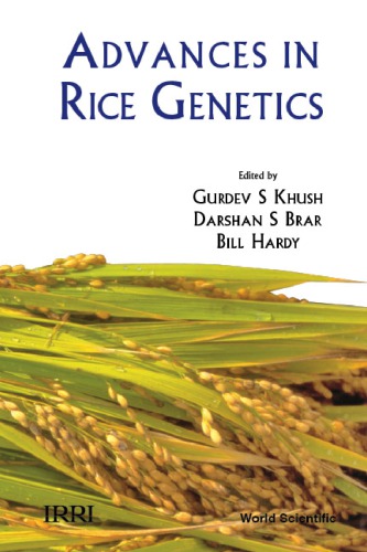 Advances In Rice Genetics D S Brar B Hardy