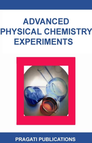 Advanced Physical Chemistry Experiments Jn Gurtu Amit Gurtu