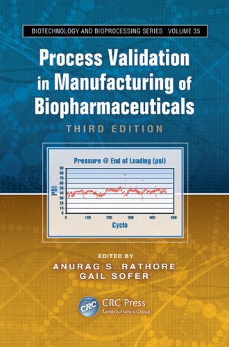 Process Validation In Manufacturing Of Biopharmaceuticals 3rd Edition Anurag S Rathore