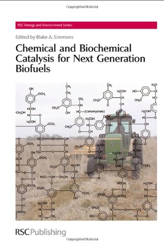 Chemical And Biochemical Catalysis For Next Generation Biofuels 1st Edition Blake A Simmons