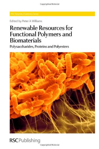 Renewable Resources For Functional Polymers And Biomaterials Polysaccharides Proteins And Polyesters 1st Edition Peter A Williams Editor