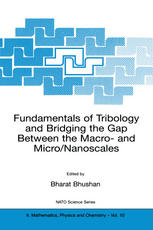 Fundamentals Of Tribology And Bridging The Gap Between The Macro And Micronanoscales 1st Edition Professor Emeritus Ken Ludema Auth