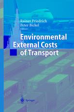 Environmental External Costs Of Transport 1st Edition Professor Dr Rainer Friedrich